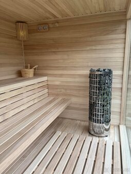 Venkovní sauna - firma SAUNFIT - 7