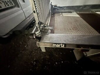 Přívěsný vozík Martz BAU 350/3 3500kg NA PŘEPRAVU BAGRŮ - 7
