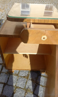 starožitné noční stolky - Art Deco 30. - 40. léta - 7