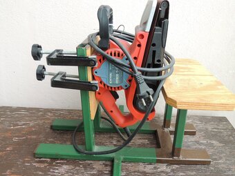 Pásová bruska Extol Premium EBS 1010 + stojan - 7