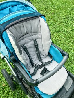 Dětský kočárek Baby Design DOTTY DENIM ECO 2v1 - 7