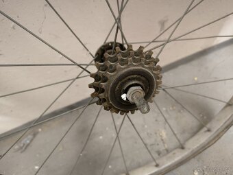 Dětské retro kolo Pionýr s kolem navíc - 7