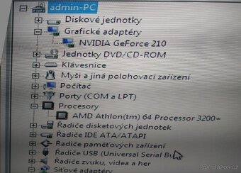 Starší PC sestava - AMD Athlon 64 / NVIDIA GeForce 210
 - 7