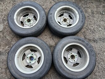 Prodám sadu Orig ALU kol Ford 185/70R13 letní - 7