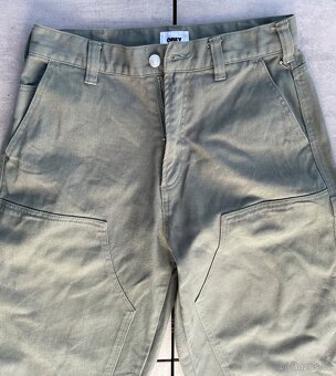 OBEY Carpenter Jeans Green Kalhoty Džíny - 7