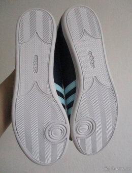 Dámské šněrovací baleríny modré Adidas 40 41 - 7