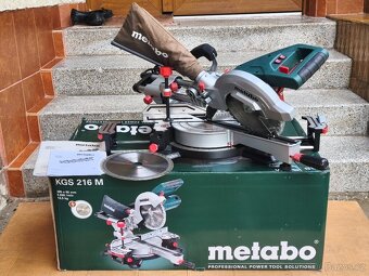 Prodám pokosovou pilu s posuvem Metabo KGS 216 M + kotouč... - 7