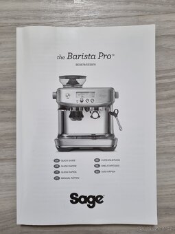 Zánovní kávovar Sage Barista Pro SES878 + Profi Barista Sada - 7