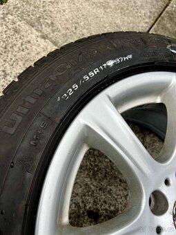 Sada originálních BMW ALU kol – 17" s zimními pneu Goodyear - 7