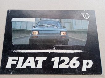 Polski Fiat 126p Maluch - prospekt, plakát, Mototechna - 7