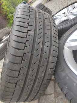 Prodám orig alu 19 Mercedes Benz ML 5x112 ET 56 letní pneu - 7