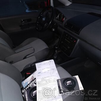 Seat Alhambra, 1.9TDI4X4,KRÁSNÁ,VÝBAVA,1MAJ55 - 7
