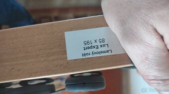 2x polohovací rošt a 2x matrace - 7
