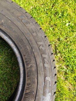2 zátěžové letní pneumatiky General 185 r14C  8,6mm - 7