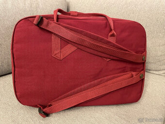 Prodám batoh značky Fjällräven Kanken Weekender Ox Red - 7