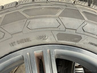 4x al kola 5x120 16 + pneu zimní 205/65 R16C - 7