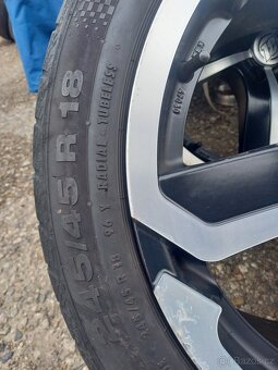 Alu kola 5x100 R 18 škoda audi - 7
