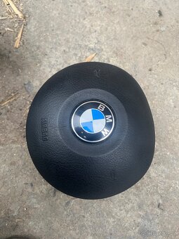Volant bmw e46 tříramenný s multifunkcemi PEKNÝ STAV - 7