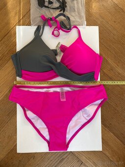 Plavky nové push up bikiny S,M,L,XL Chechury pevné - 7