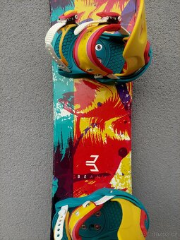 Snowboard BEANY ACTION včetně vázání, 133 cm + boty - 7