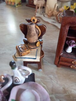 Keramicka dekorace mini nábytek - 7