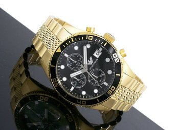 Pánské hodinky Armani Gold Stainless - 7