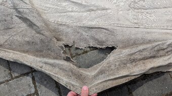 Vojenský stan 6x6m, jednodílný - 7