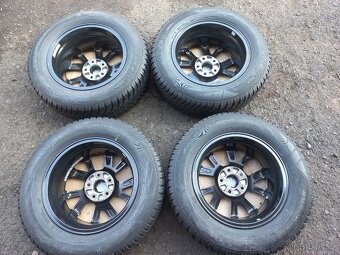 Prodám sadu Orig ALU kol Mazda 215/65R16 zimní - 7