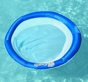 Sedátko na vodu síťované dno SwimWays papasan nové nepoužité - 7