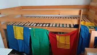 Patrová dětská postel s roštem - 7