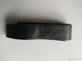 Dámský dlouhý kožený kabát - 7