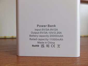 Powerbanka s velkou baterkou, 20000mAh, 22,5W PD. - 7