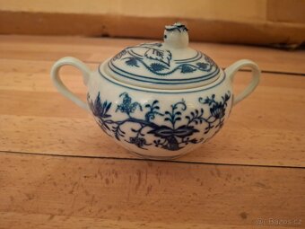 Original Bohemia ZWIEBELMUSTER porcelán - cibulák - 7