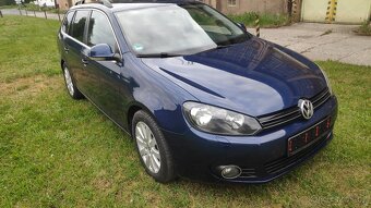 VW Golf 6 combi 1,6 TDi 77kw úsporné auto - 7