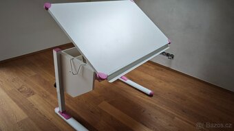 Rostoucí stůl 70x110cm, se šuplíkem - 7