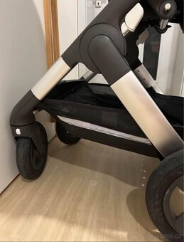 Stokke trailz cerny se sportovnim sezenim v top stavu - 7