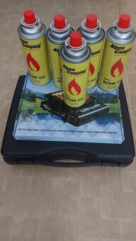 Vařič na kartuše + grilovací deska - 7