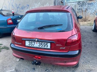 Peugeot 206 1.4HDI 50 KW. Rok 2003. Tažné - 7
