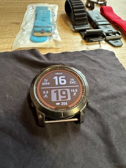 GARMIN - Fenix 7X Sapphire Solar - 7