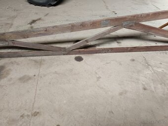 Dřevěné střešní pultové vazníky - 7