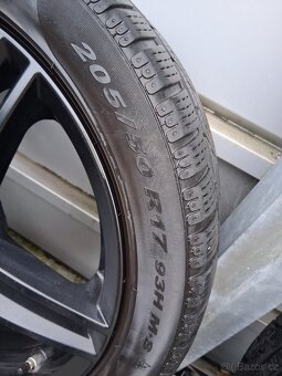 Sada zimnich alu kol 205/50R17 - 7