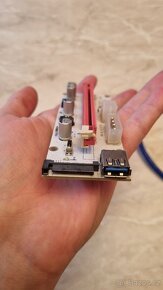 Prodávám PCIe risery pro připojení grafických karet - 7