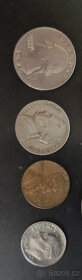 Mince a bankovky USA - od r.1949 do r.2003 - 7