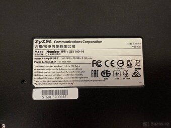 Switch Zyxel GS1100-16 – 16portový Gigabit - 7