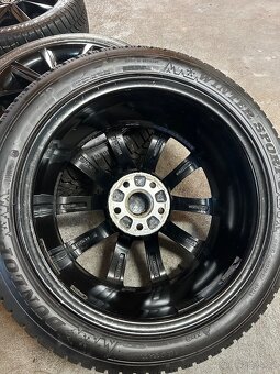 ALU Kola ŠKODA 5x112 R17 Černé TERON Zimní Pneu 225/45/17 - 7
