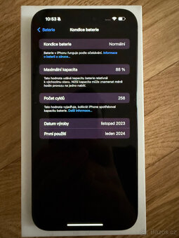 iPhone 15 PRO MAX 256 GB - Top stav - 7