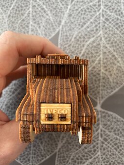 Nový dřevěný model Iveco "Karel" - Dakar, Macík jr. - 7