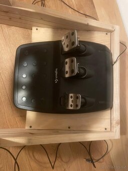 Herní kokpit logitech  domácí výroba - 7