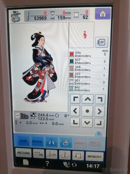 Vyšívací stroj brother V3 LE - 7