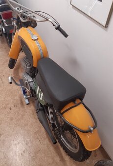 ČZ 250 typ 980.4 r.v. 1972 žluťák, kros motocross - 7